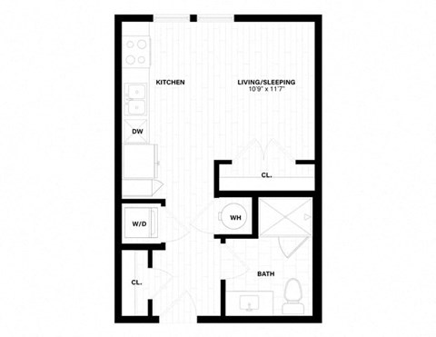 floor plan of the first floor