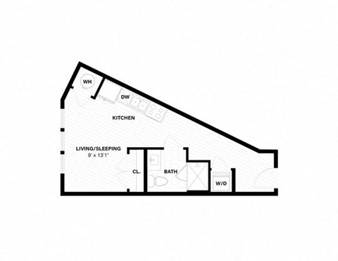 a floor plan of a house with a loft