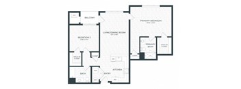 a blueprint of a floor plan of a building