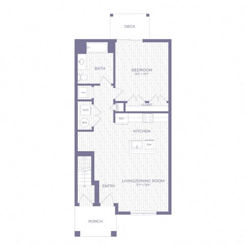 floor plan of the modern apartment for sale grande