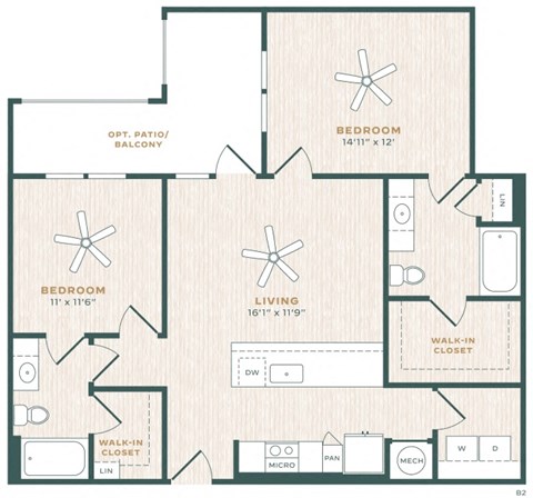 a floor plan of a two story house with a bedroom and a living room