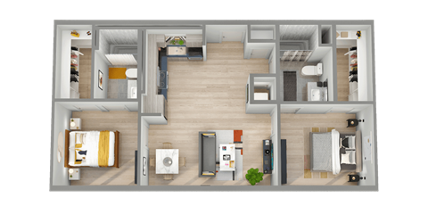 1411 Alice St Studio-3 Beds Apartment for Rent - Photo Gallery 33