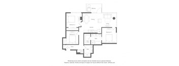 a floor plan of a house with a lot of furniture