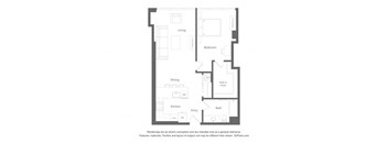 illustration of a hypothetical hypothetical 4 bedroom floor plan