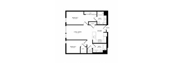 the floor plan of the house has a lot of electronics on it