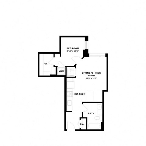 the floor plan of the residence
