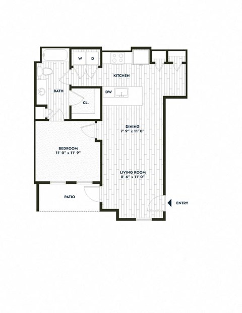 a typical floor plan of a house