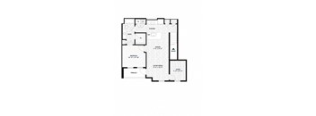 plan of upper level floor plan of the residence