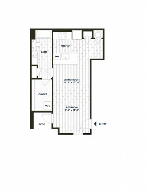 floor plan of the first floor of a modern house