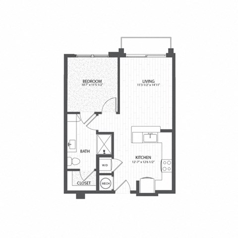 528 sq ft 2 bedroom floor plan apartments for rent
