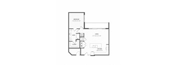 yz floor plan  2 bedroom apartment  clearwater apartments  the residences at clear