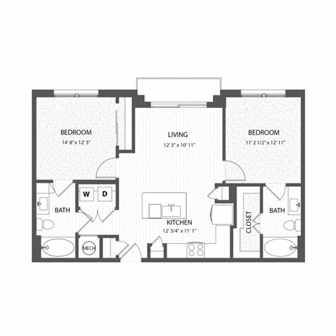 the marquess apartments floor plan 2 bedroom 1199 sq ft