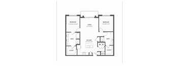 the first schematic floor plan of a 2103 sq ft house