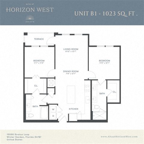an image of a floor plan of a unit