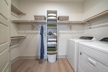 Full-size washer and dryer