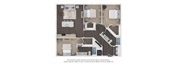 a 1120 sqft floor plan  1 bedroom