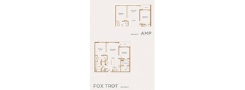 the floor plans for the and apartments