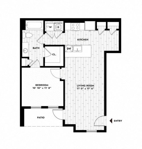 floor plan 173  the mansard apartments  apartment homes for rent in tuls