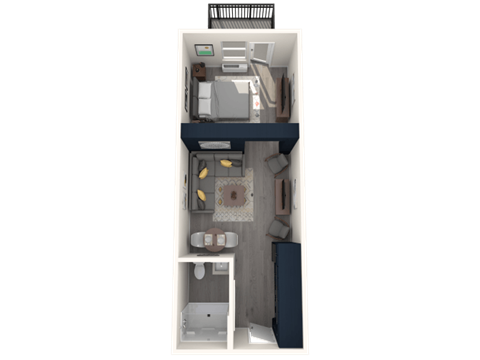a bedroom floor plan of a 2100 sq ft apartment