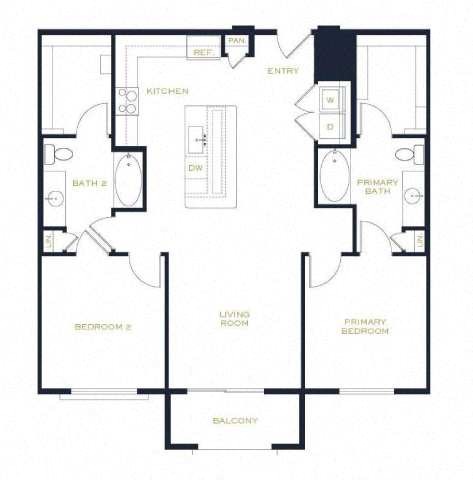 the floor plan of the house withdrawn floor plans and a color difference