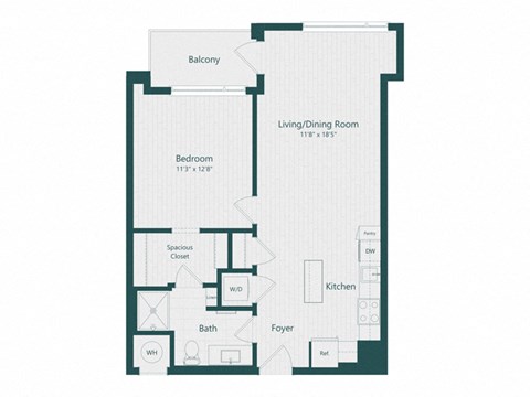 floor plan of the first floor
