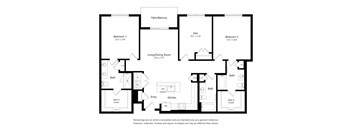 a floor plan of a house with different floors