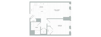 a blueprint of a floor plan of a house