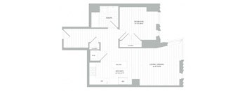 a blueprint of a floor plan of a building