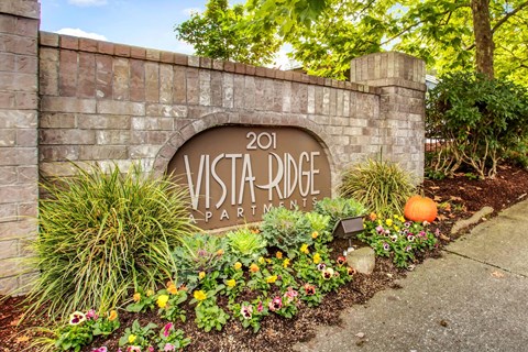 Property Signage at Vista Ridge, Issaquah, WA, 98027