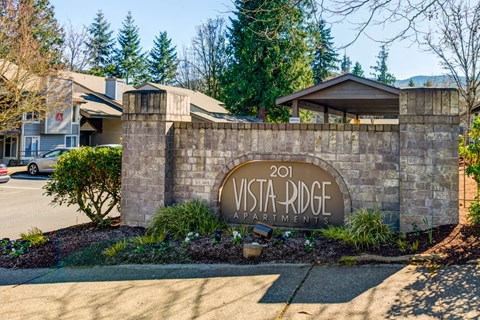 Entrance View at Vista Ridge, Issaquah, WA