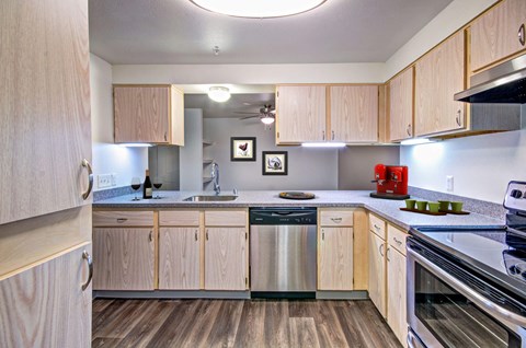 Modern Kitchen at Vista Ridge, Issaquah, WA
