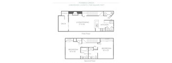 Forbes Creek Floor Plan at Hubbard's Crossing, Washington