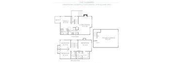 The Hubbard Floor Plan at Hubbard's Crossing, Kirkland, 98034