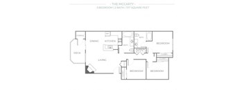 The McCarthy Floor Plan at Hubbard's Crossing, Kirkland, WA, 98034