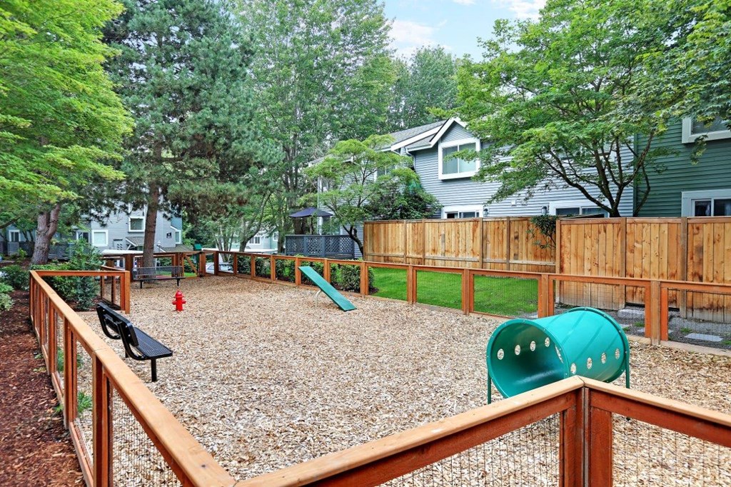 Paw Park at Hidden River Townhomes, Kirkland, WA, 98034