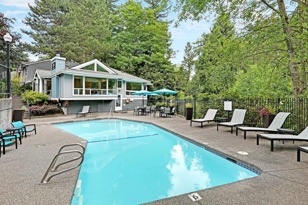 Pool View at Hidden River Townhomes, Washington