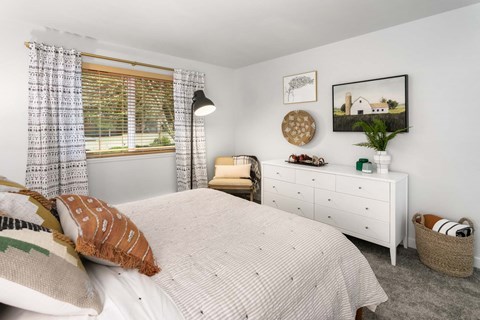 Bedroom at Scout, Kirkland, Washington