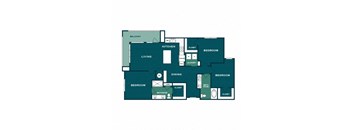 floor plan of the apartments for sale