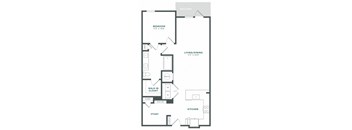 a blueprint of a floor plan of a house