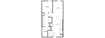 a blueprint of a floor plan of a house