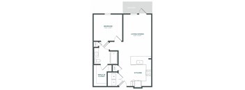 a blueprint of a floor plan of a house