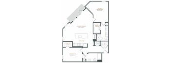 an illustration of a floor plan of a house