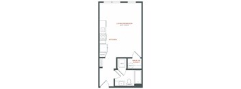 an illustration of a floor plan of a house
