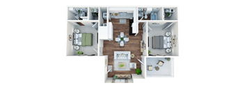 a 1 bedroom floor plan  395  504 sq ft