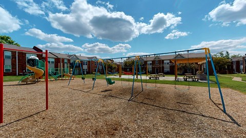 our apartments have a playground for your kids to play
