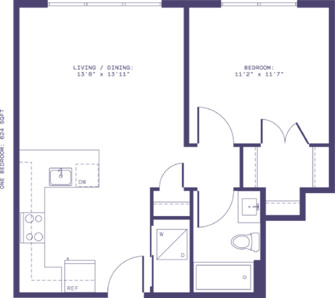 a schematic diagram of a floor plan of a house