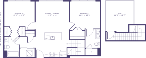 a blueprint of a floor plan of a house