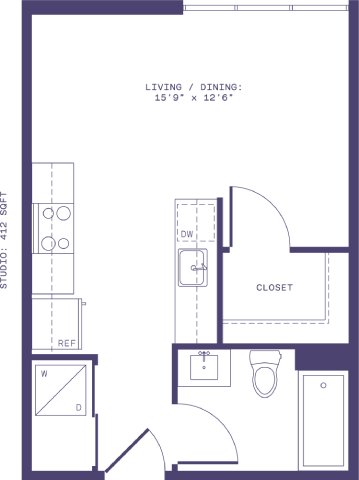 a floor plan of a house with a green background