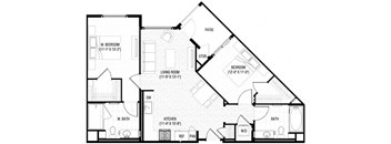 floor plan photo of the endeavour in denton