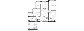 the floor plan of the second floor